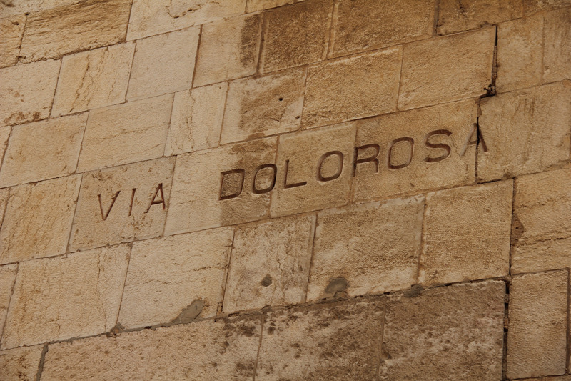 Vía Dolorosa y el Santo Sepulcro